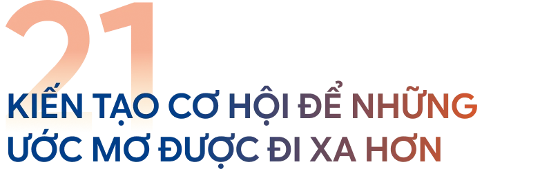 Kiến tạo cơ hội để những ước mơ được đi xa hơn