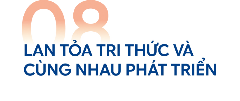 Lan toả tri thức và cùng nhau phát triển