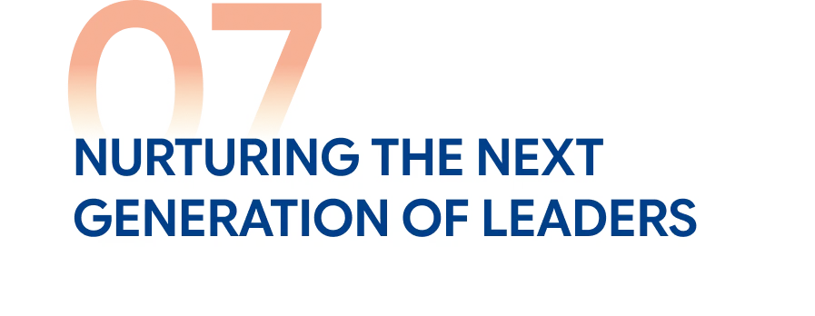 Nurturing the next generation of leaders