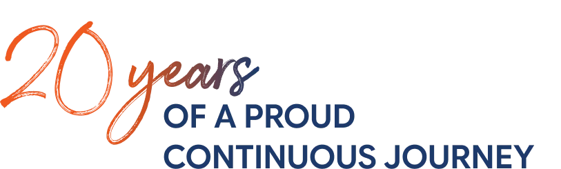 20 years of a proud continuous journey